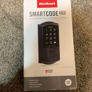 Smart code 270 touch pad electronic lock